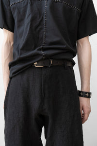 m.a+/EQ1C GR 3,0 Q buckle medium belt