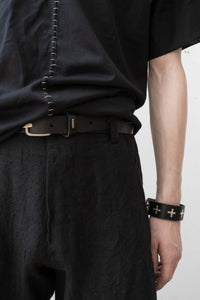 m.a+/EQ1C GR 3,0 Q buckle medium belt