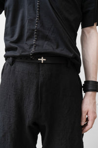 m.a+/EX1B VA 2,0 cross buckle thin clean belt