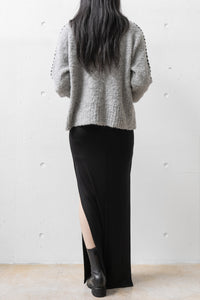 thom/krom Alpaca Stitch High Neck Sweater (Femme)