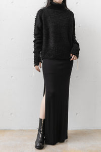 thom/krom Alpaca Stitch High Neck Sweater (Femme)