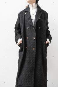 Aleksandr Manamis/Double Buttoned Collar Coat (Femme)