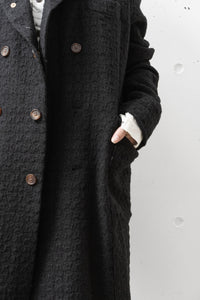 Aleksandr Manamis/Double Buttoned Collar Coat (Femme)