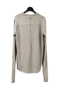 thom/krom Diagonal Panel Long Sleeve T-shirt (Homme)