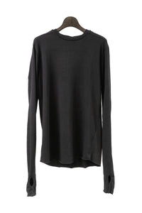 thom/krom Diagonal Panel Long Sleeve T-shirt (Homme)