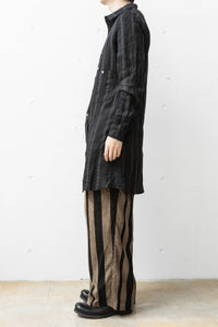 Aleksandr Manamis/BIAS COLLAR STRIPE SHIRT (Homme)