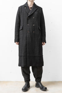 Aleksandr Manamis/DOUBLE BUTTONED COLLAR COAT (Homme)