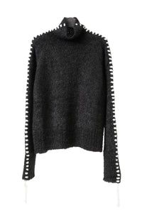 thom/krom Alpaca Stitch High Neck Sweater (Femme)