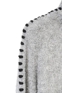 thom/krom Alpaca Stitch High Neck Sweater (Femme)