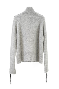 thom/krom Alpaca Stitch High Neck Sweater (Femme)