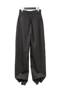 thom/krom Wide Straight Tuck Pants (Femme)