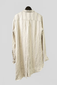 Aleksandr Manamis/BIAS COLLAR STRIPE SHIRT (Homme)