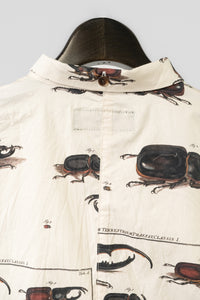 Aleksandr Manamis/PANEL DETAIL BEETLE SHIRT (Homme)