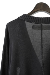 ISABEL BENENATO/Cardigan à coutures contrastées (Homme)