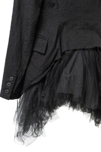 marc le bihan/veste spencer faux cul tulle