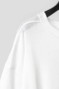 ISABEL BENENATO/Biological cotton jersey loose fit T-shirt (Homme)
