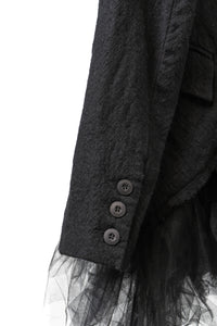 marc le bihan/veste spencer faux cul tulle