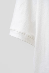 ISABEL BENENATO/Biological cotton jersey loose fit T-shirt (Homme)