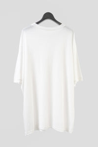 ISABEL BENENATO/Biological cotton jersey loose fit T-shirt (Homme)