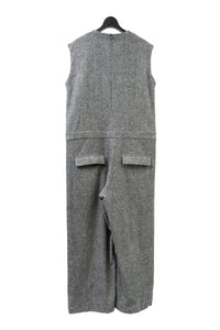 tous les deux ensemble/Homspun V-neck Jumpsuit