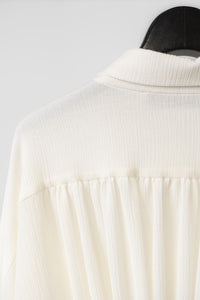 tous les deux ensemble/Chemise en crêpe rayée