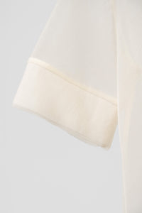 tous les deux ensemble/See-through Crewneck Pullover