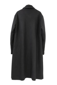 K'ANG/OVERSIZE SINGLE BREASTED WITH COLLAR CLOSER COAT