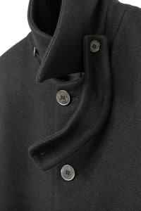 K'ANG/OVERSIZE SINGLE BREASTED WITH COLLAR CLOSER COAT