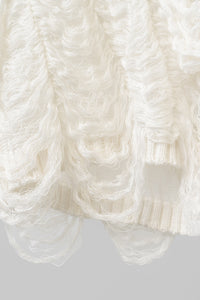 ISABEL BENENATO/Destroyed boxy jumper (Femme)