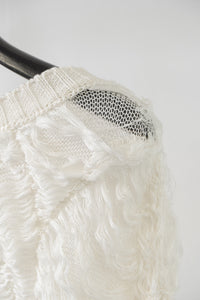 ISABEL BENENATO/Destroyed boxy jumper (Femme)