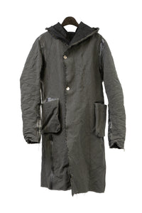 taichimurakami/"COIN" hooded COAT