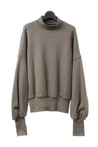 tous les deux ensemble/Brushed Lining High Neck Sweat