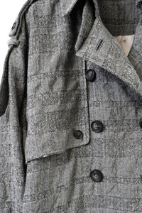 tous les deux ensemble/Herringbone Trench Coat