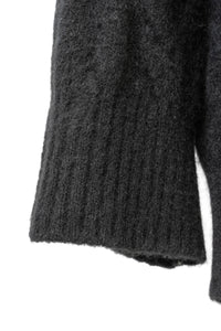 ISABEL BENENATO/Yak V-neck oversize jumper