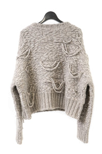 ISABEL BENENATO/Alpaca crewneck jumper