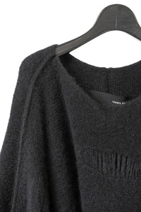 ISABEL BENENATO/Yak knit mantel