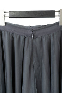 MARC LE BIHAN/3-LAYER CUT OFF SKIRT