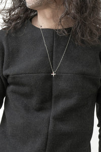 m.a+/AC60/C5 AG cross pendant 60cm chain