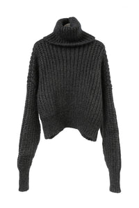 tous les deux ensemble/Low Gauge Knit Turtleneck Sweater – boutiqueW