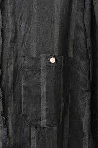 Aleksandr Manamis/BIAS COLLAR STRIPE SHIRT (Homme)