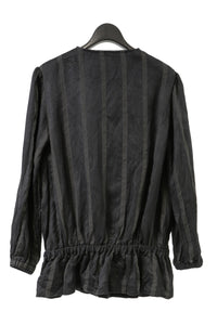 Aleksandr Manamis/STRIPE ROMANCE PUFF SHIRT (Femme)