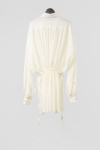 tous les deux ensemble/Chemise en crêpe rayée